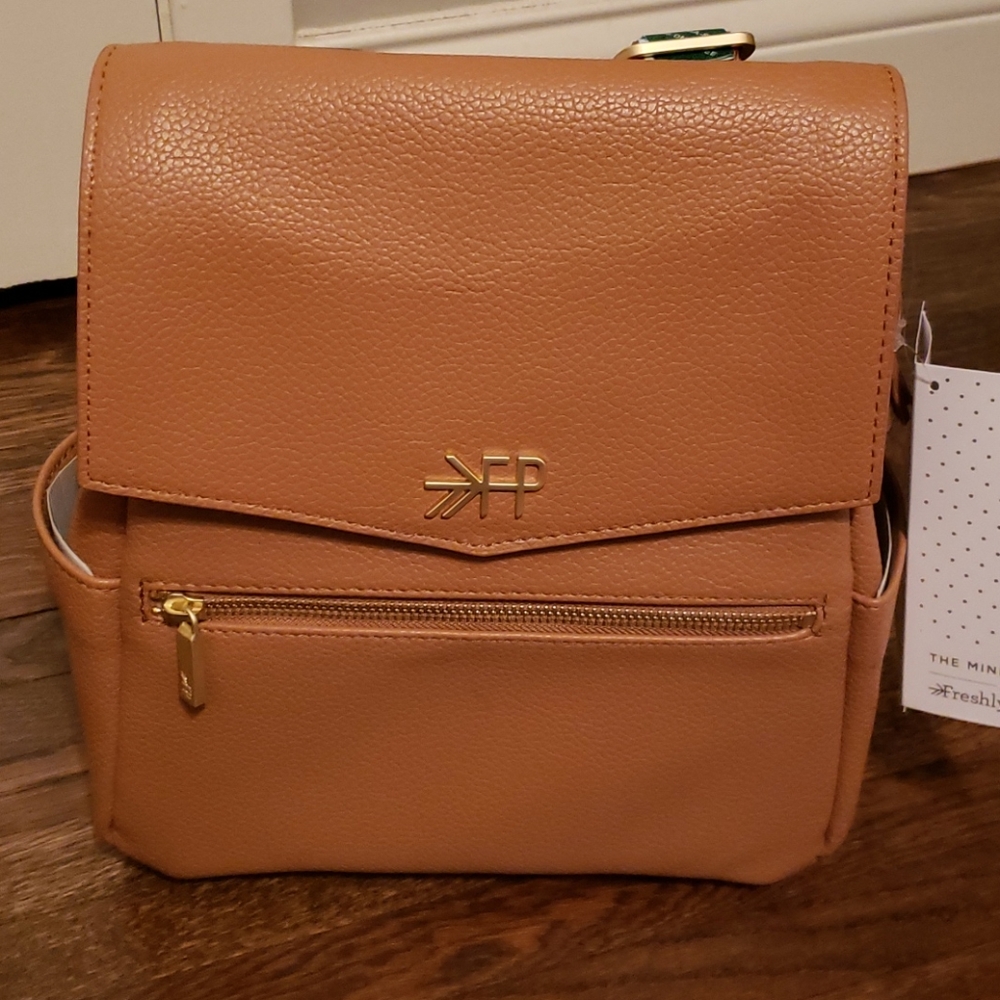 NWT Backpack Purse Vegan  (diaper bag)